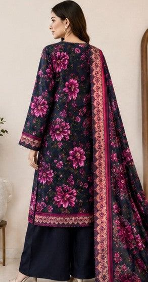 MOONLIT FLORA EMBROIDERED LAWN 3-PIECE SUIT