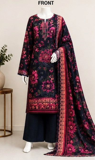 MOONLIT FLORA EMBROIDERED LAWN 3-PIECE SUIT