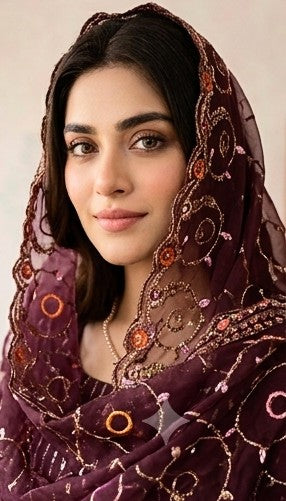 MEHER EMBROIDERED 3 PIECE SUIT